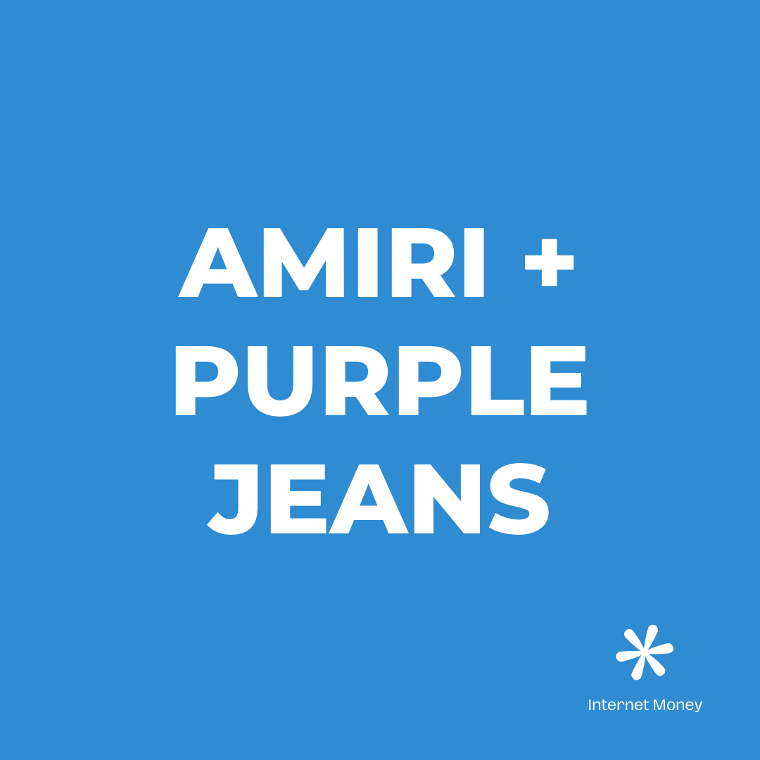 Amiri + Purple Jeans Vendor